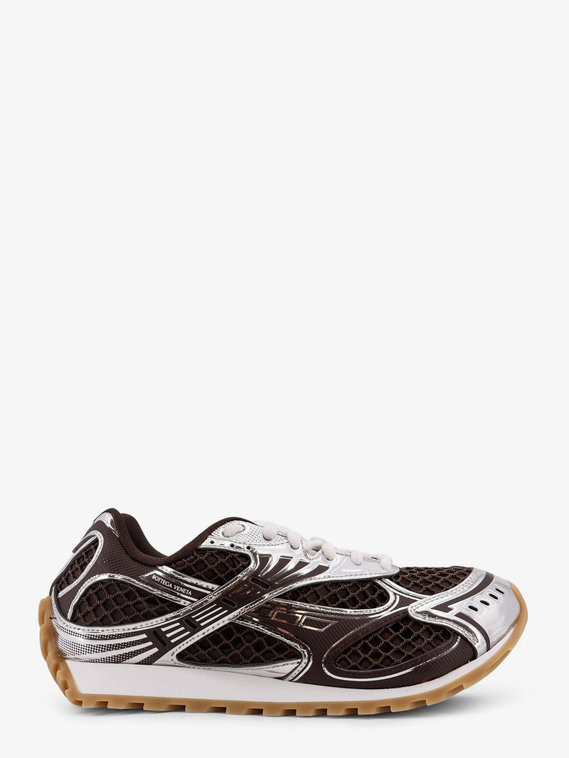 Bottega Veneta Bottega Veneta Technical Fabric Orbit Sneakers Brown - World Class Fashion