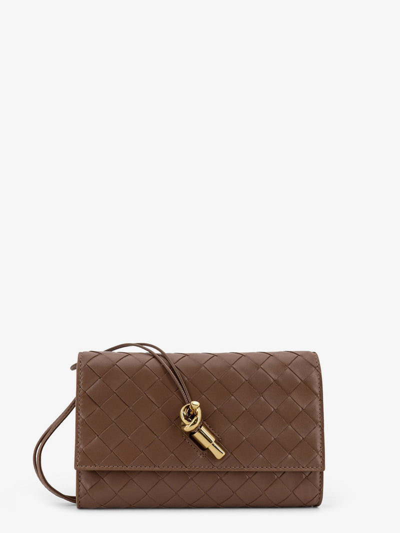 Bottega Veneta Bottega Veneta Andiamo Leather Shoulder Bag Green - World Class Fashion