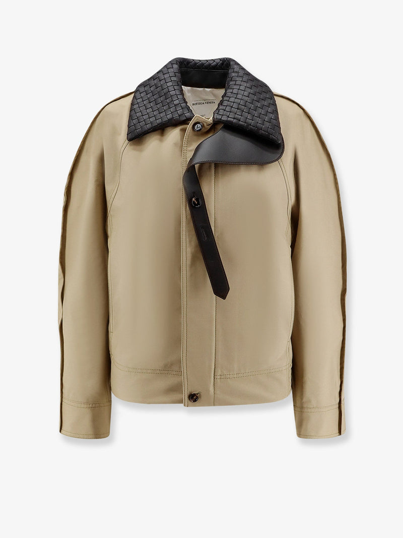 Bottega Veneta Bottega Veneta Cotton Jacket Beige Women - World Class Fashion