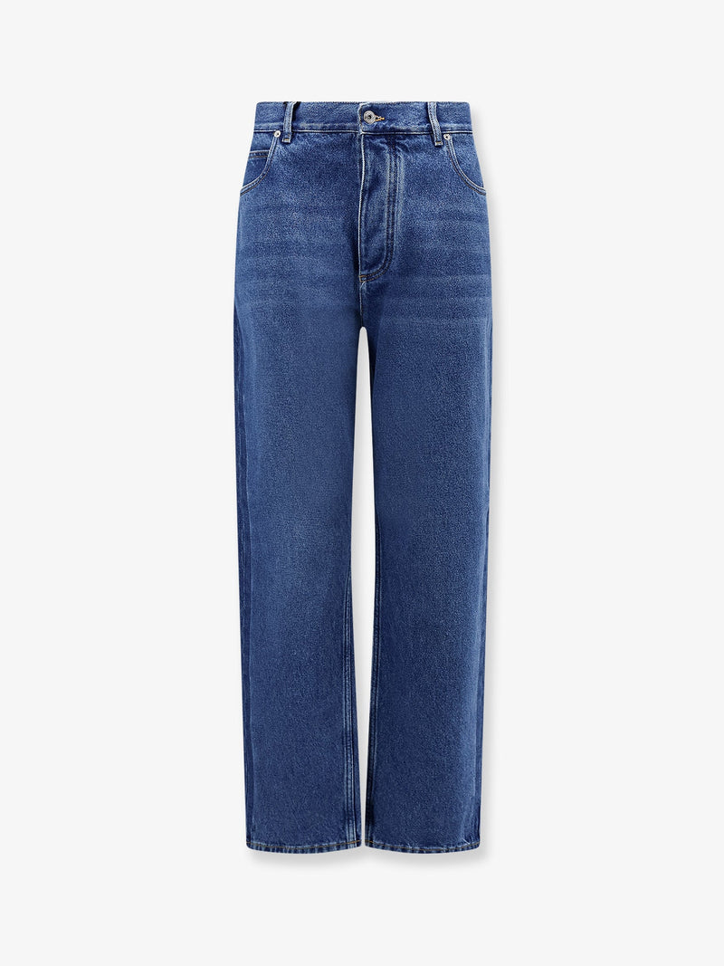 Bottega Veneta Bottega Veneta Medium Indigo Washed Jeans Blue - World Class Fashion