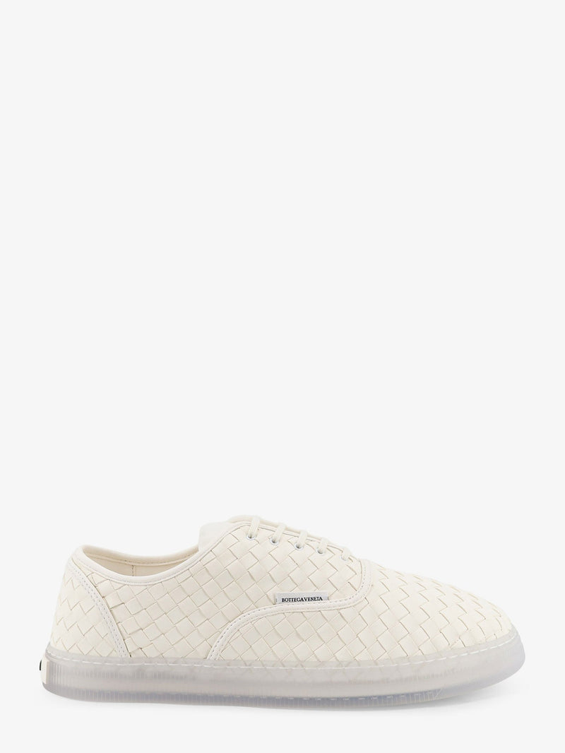 Bottega Veneta Bottega Veneta Serena Leather Sneakers Black - World Class Fashion