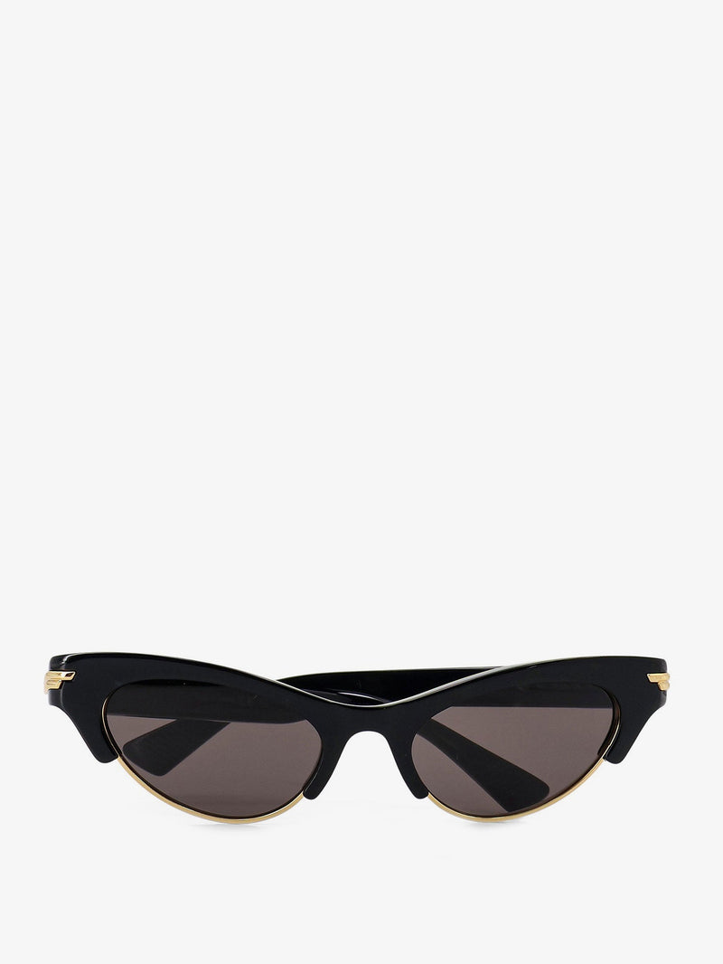 Bottega Veneta Bottega Veneta Angle Acetate Sunglasses Black - World Class Fashion