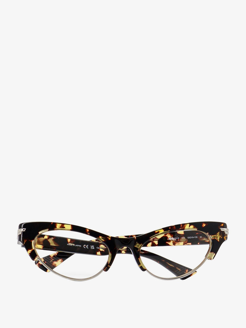 Bottega Veneta Bottega Veneta Angle Acetate Sunglasses Animal Print - World Class Fashion