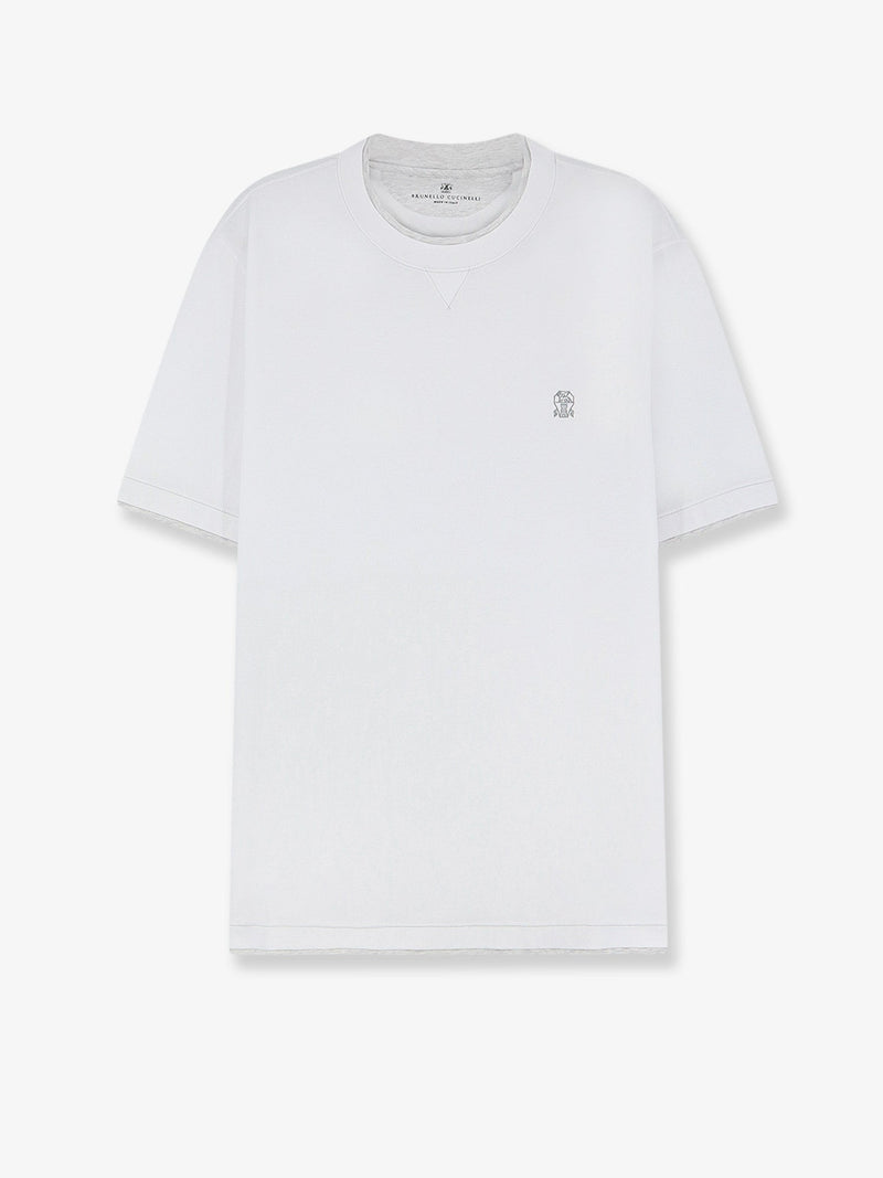 Brunello Cucinelli Brunello Cucinelli Cotton T-Shirt White Men - World Class Fashion