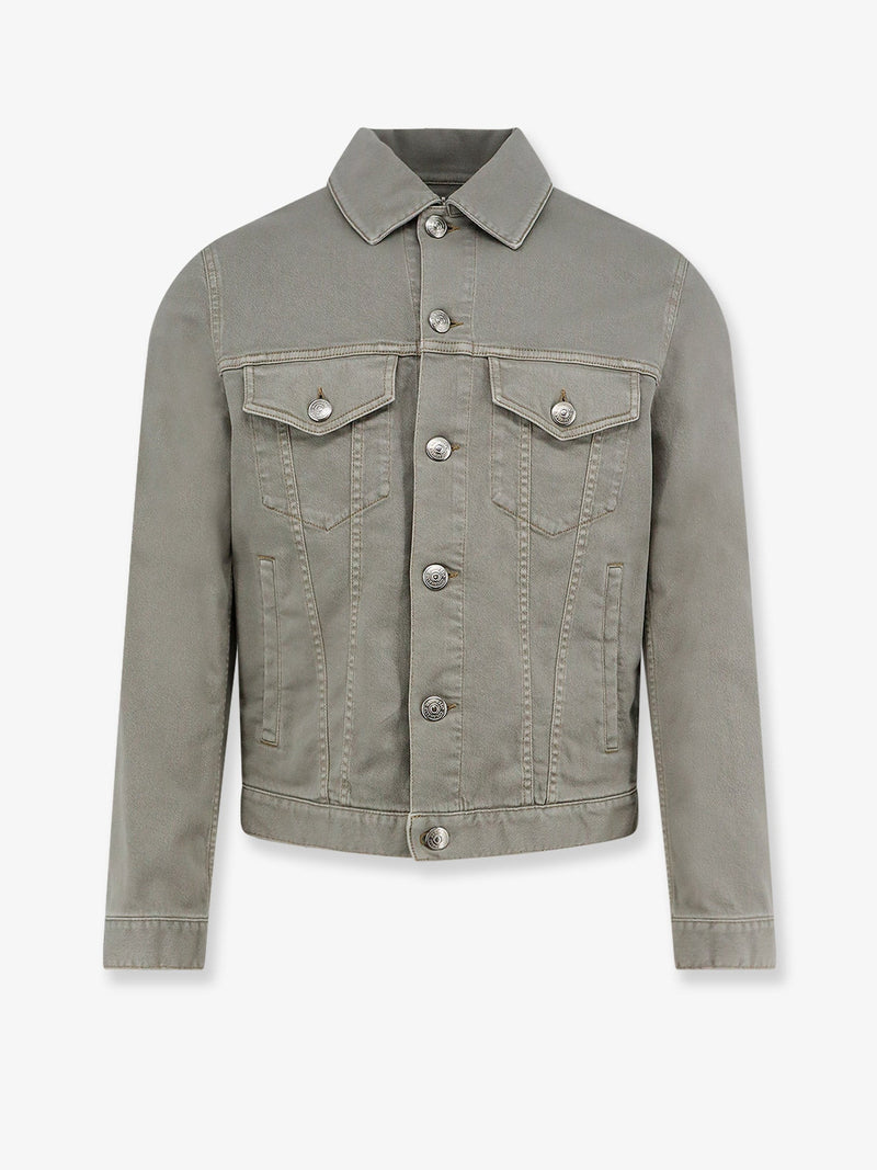 Brunello Cucinelli Brunello Cucinelli Grey Denim Jacket Men - World Class Fashion