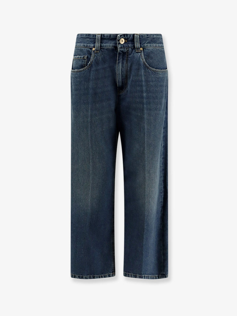 Brunello Cucinelli Brunello Cucinelli The Contemporary Square Jeans - World Class Fashion