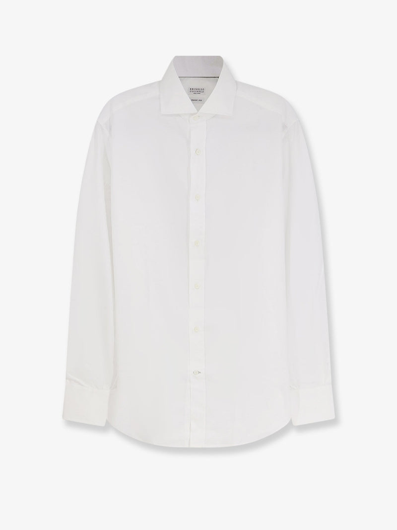Brunello Cucinelli Brunello Cucinelli Cotton Shirt White Men - World Class Fashion