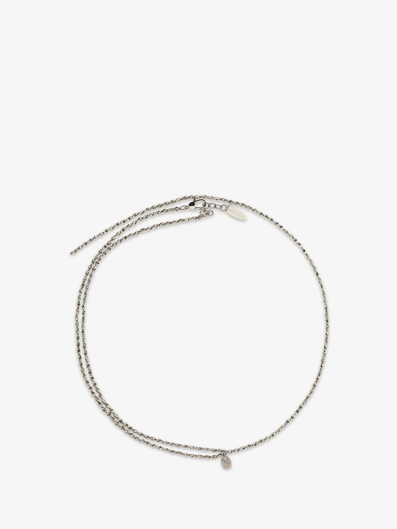Brunello Cucinelli Brunello Cucinelli Silver Necklace Grey Women - World Class Fashion