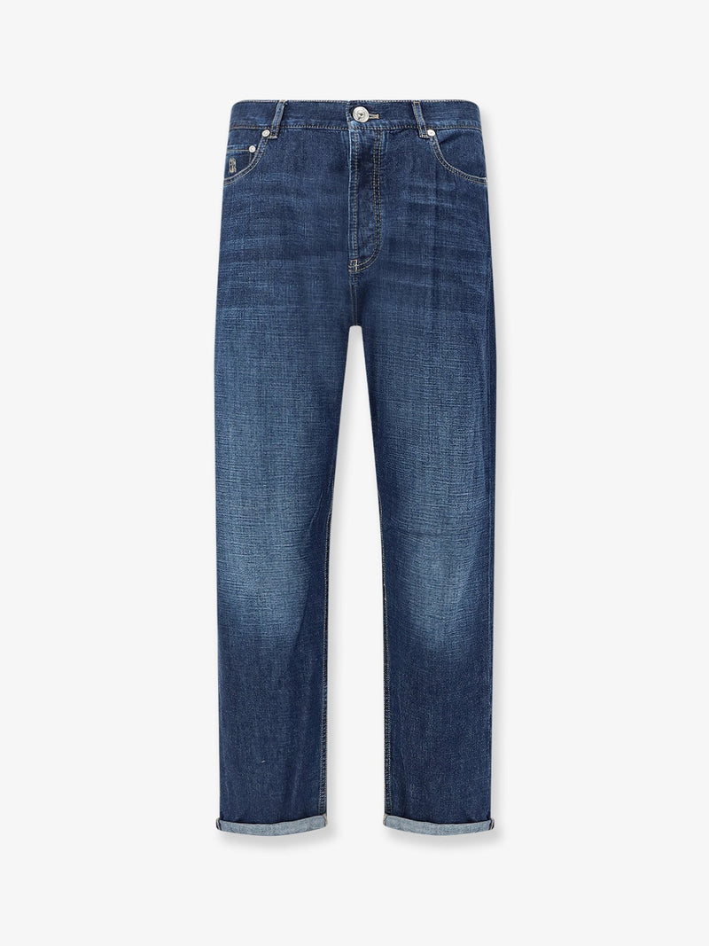 Brunello Cucinelli Brunello Cucinelli Denim Jeans Blue Men - World Class Fashion