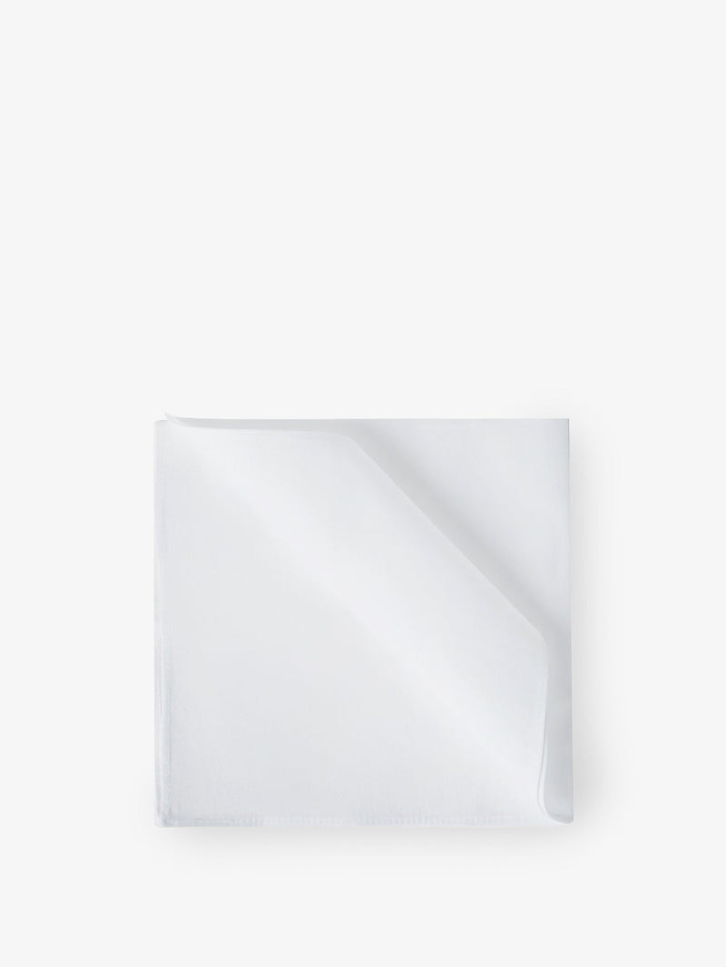 Brunello Cucinelli Brunello Cucinelli Cotton Pocket Scarf White - World Class Fashion