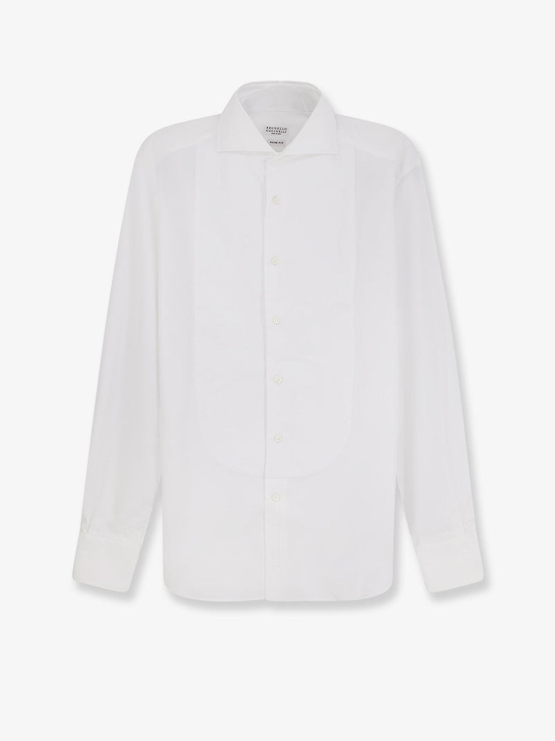 Brunello Cucinelli Brunello Cucinelli Cotton Shirt White Men - World Class Fashion