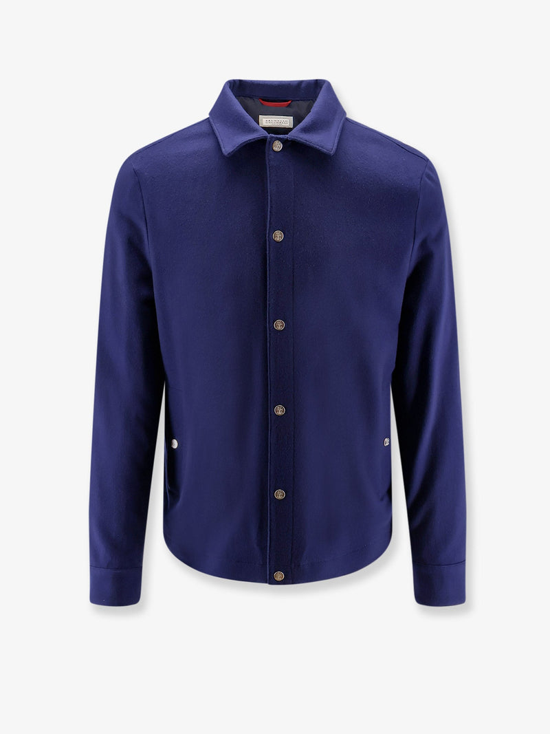 Brunello Cucinelli Brunello Cucinelli Cashmere Jacket Blue Men - World Class Fashion