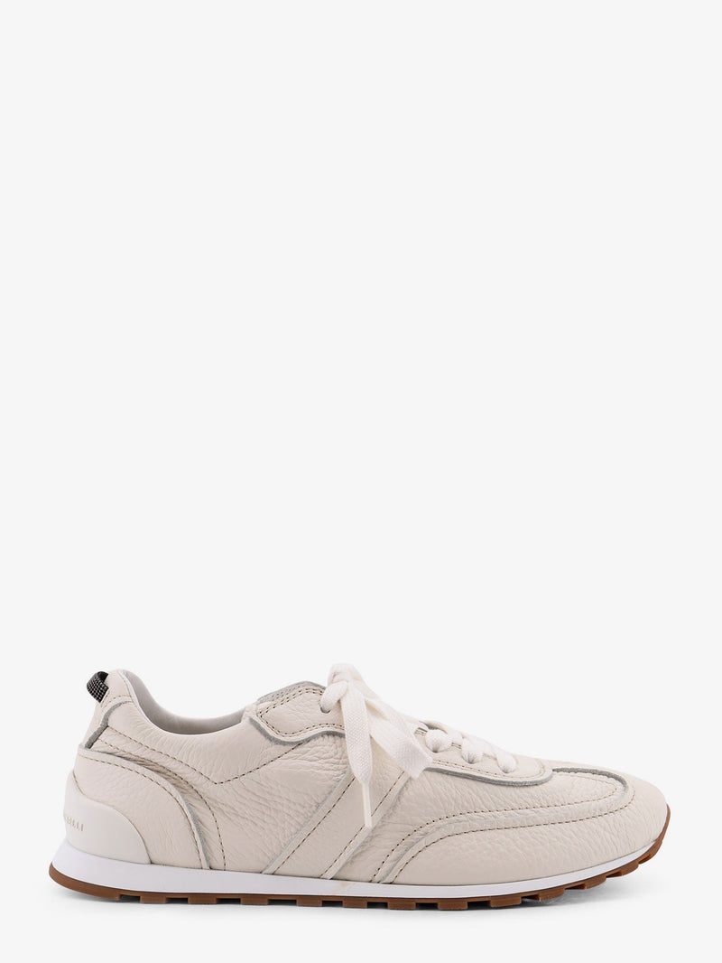 Brunello Cucinelli Brunello Cucinelli Leather Sneakers White Women - World Class Fashion