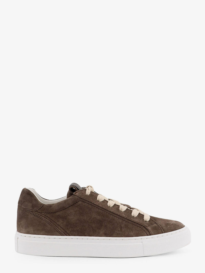 Brunello Cucinelli Brunello Cucinelli Suede Sneakers Grey Women - World Class Fashion