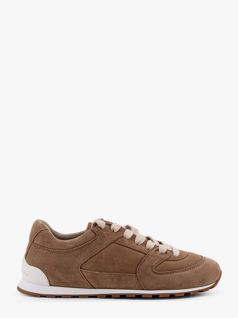 Brunello Cucinelli Brunello Cucinelli Suede Sneakers Beige Women - World Class Fashion