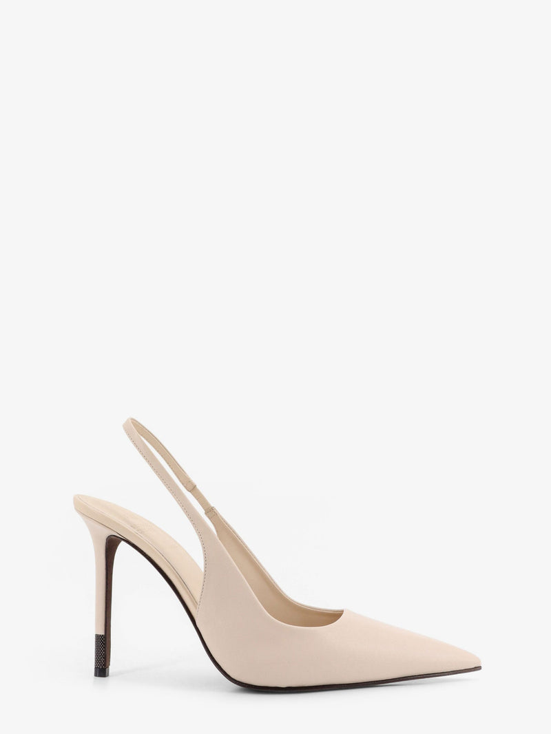 Brunello Cucinelli Brunello Cucinelli Leather Pumps Beige Women - World Class Fashion