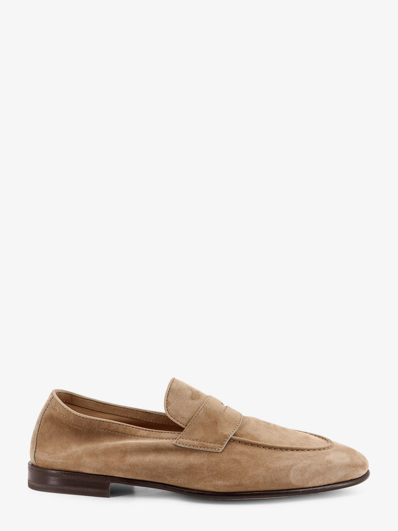 Brunello Cucinelli Brunello Cucinelli Suede Loafers Beige Men - World Class Fashion