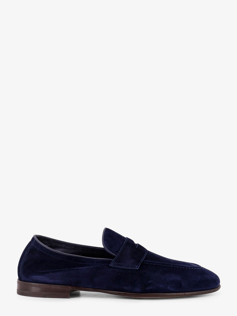 Brunello Cucinelli Brunello Cucinelli Suede Loafers Blue Men - World Class Fashion