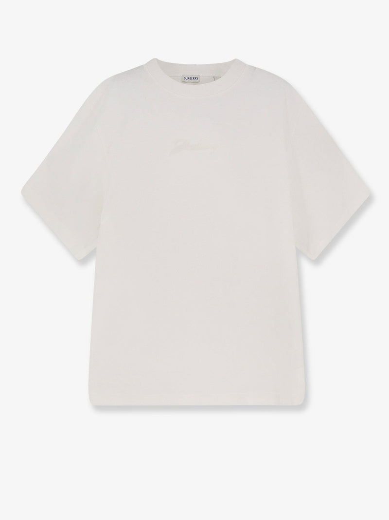 Burberry Burberry Ryan Cotton T-Shirt White - World Class Fashion