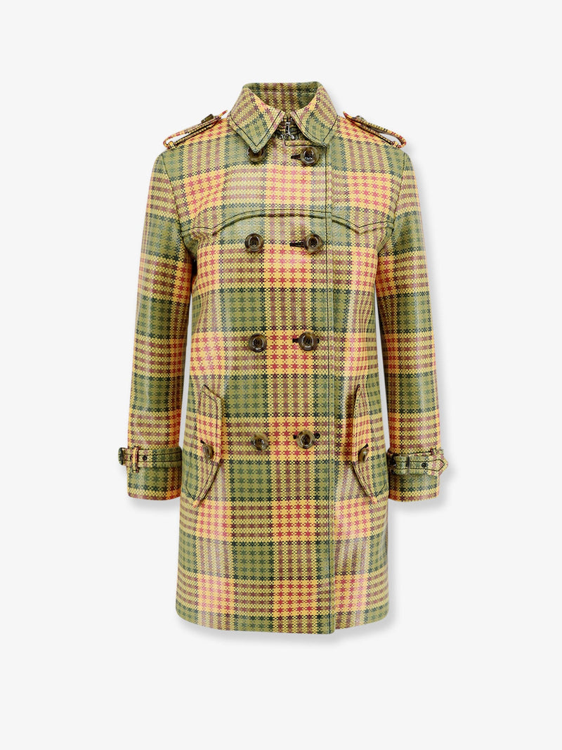 Burberry Burberry Summerside Madras Coat Multicolor - World Class Fashion