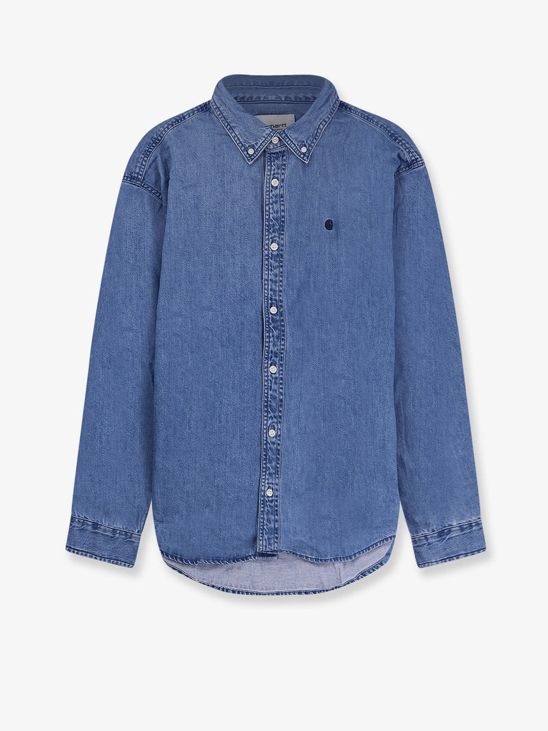 Carhartt WIP Carhartt WIP Lucas Cotton Shirt Blue - World Class Fashion
