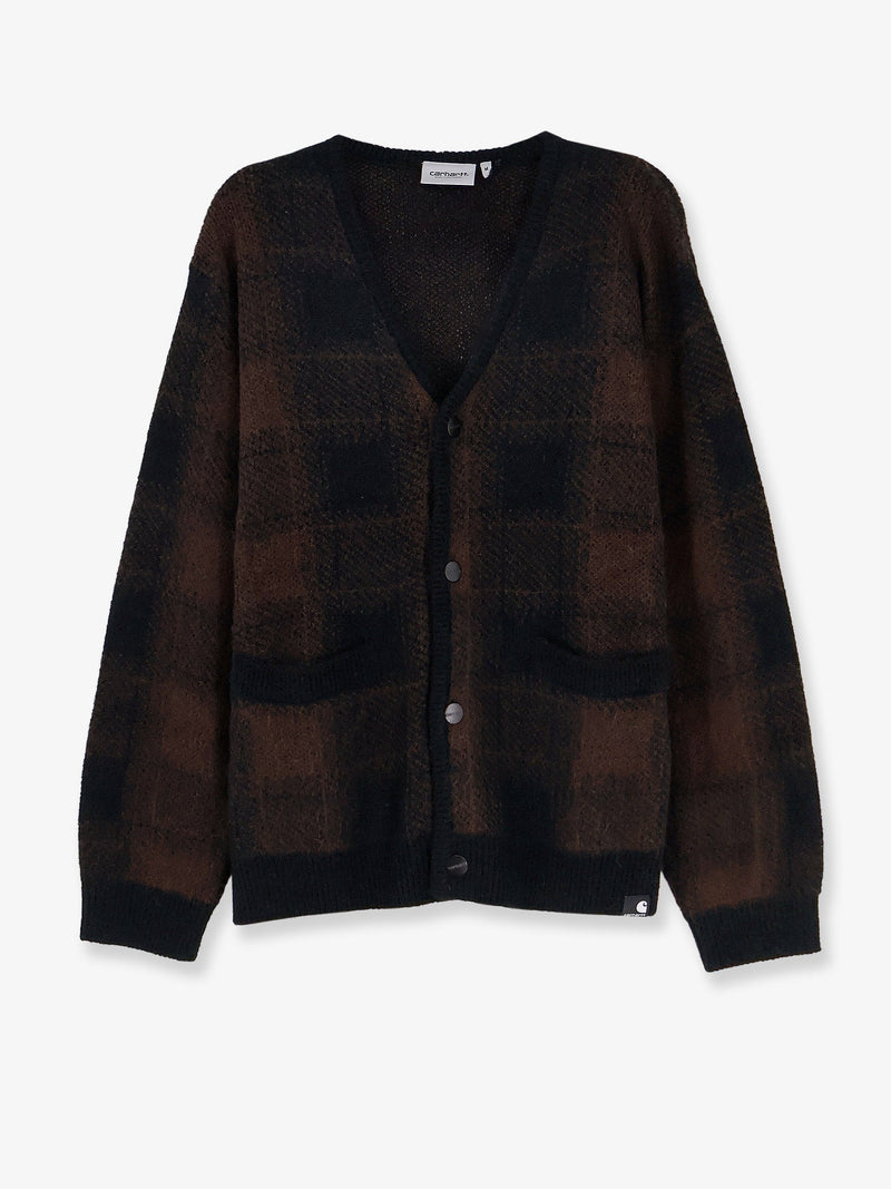 Carhartt WIP Cárdigan negro de mezcla de alpaca Everson de Carhartt WIP - World Class Fashion