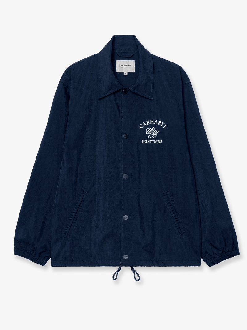 Carhartt WIP Carhartt WIP Eightynine Coach Nylon Jacket Blue - World Class Fashion