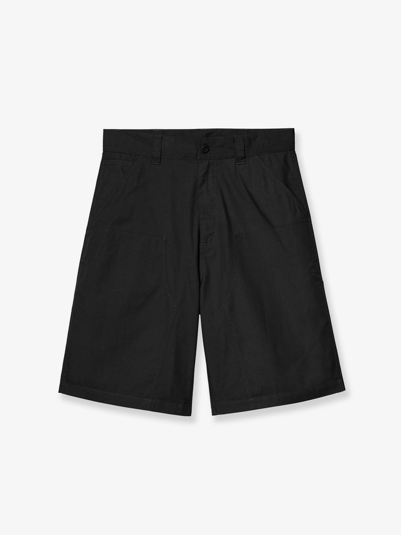 Carhartt WIP Carhartt WIP Postal Dk Cotton Blend Bermuda Shorts Black - World Class Fashion