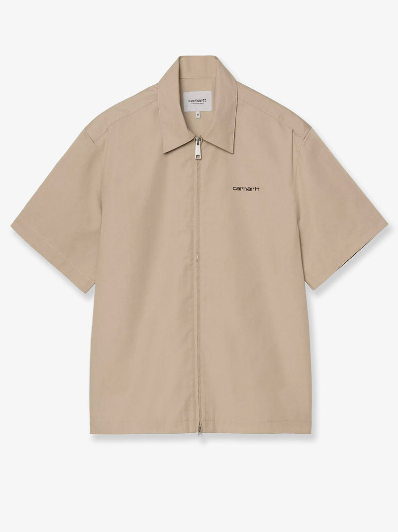 Carhartt WIP Carhartt WIP Postal Zip Shirt Beige - World Class Fashion