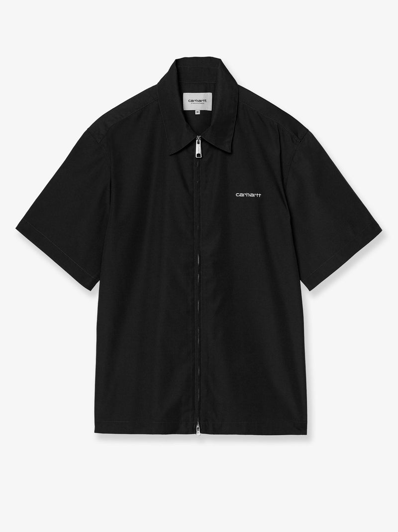 Carhartt WIP Carhartt WIP Postal Zip Shirt Black - World Class Fashion