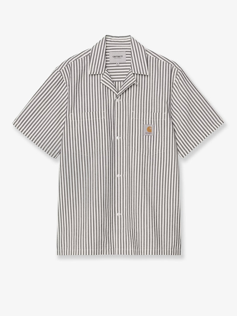 Carhartt WIP Carhartt WIP Level Cotton Blend Shirt Grey - World Class Fashion