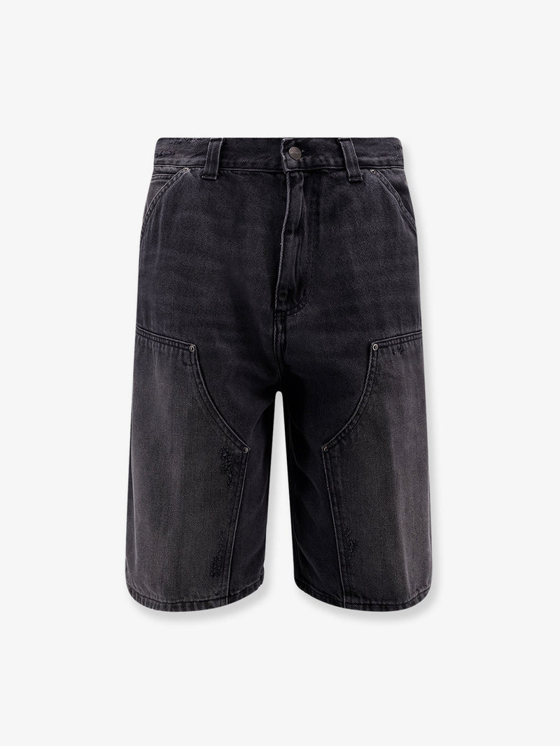 Carhartt WIP Carhartt WIP Aden Bradenton Denim Bermuda Shorts Black - World Class Fashion