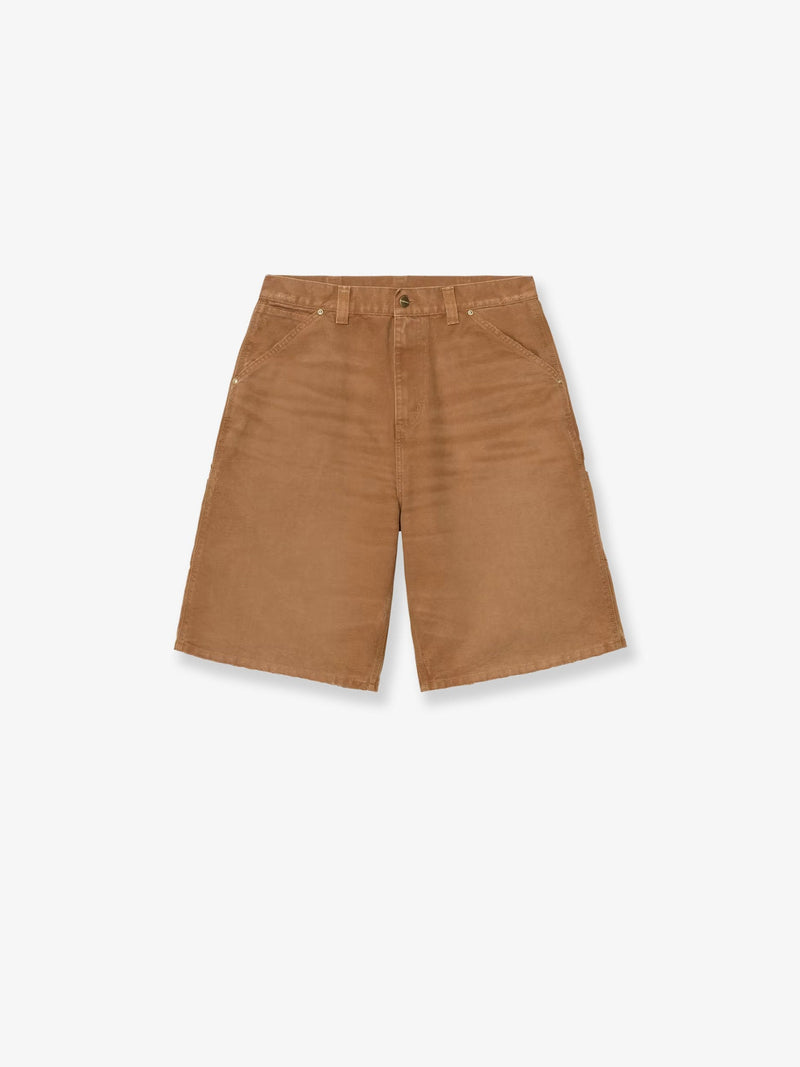 Carhartt WIP Carhartt WIP Organic Cotton Shorts Brown - World Class Fashion