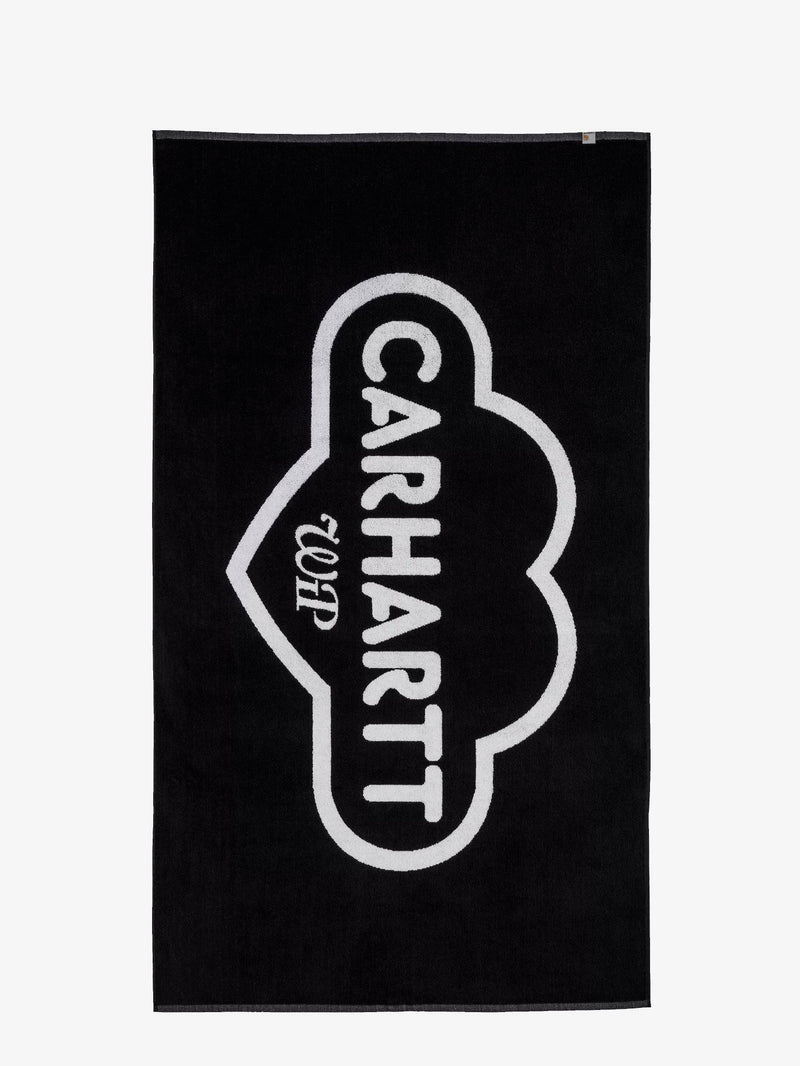 Carhartt WIP Carhartt WIP Cotton Beach Towel Black - World Class Fashion
