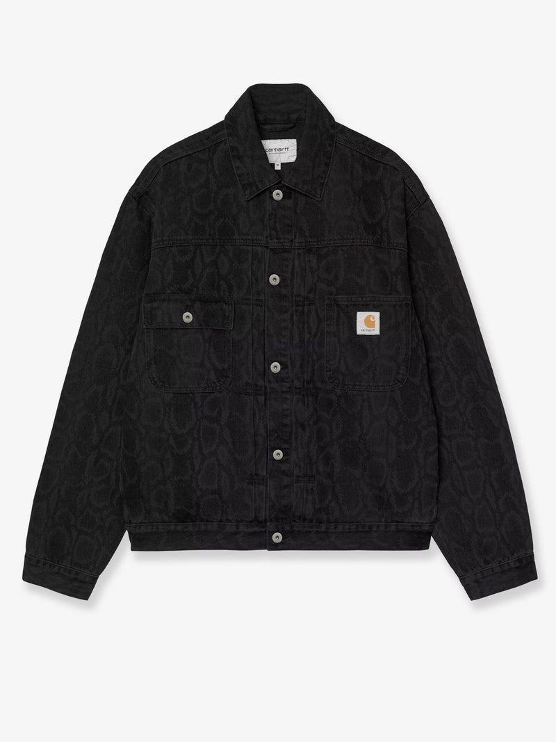 Carhartt WIP Carhartt WIP Belmar Black Denim Jacket - World Class Fashion