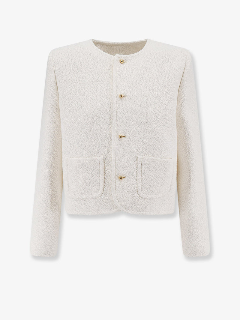 Celine Celine Viscose And Wool Blend Blazer - World Class Fashion