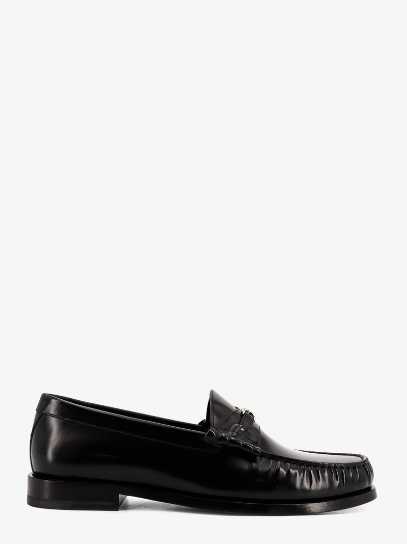 Celine Mocasines Celine Luco de cuero negros para hombre - World Class Fashion