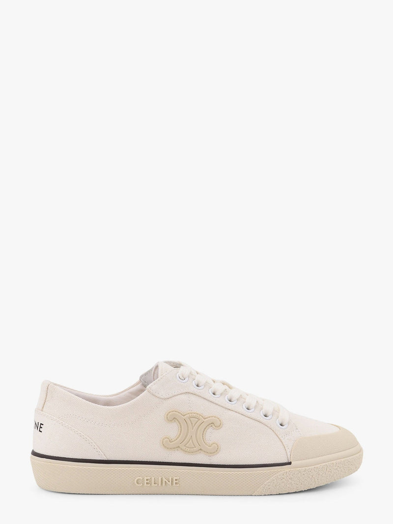 Celine Celine Triomphe Canvas Sneakers White Women - World Class Fashion