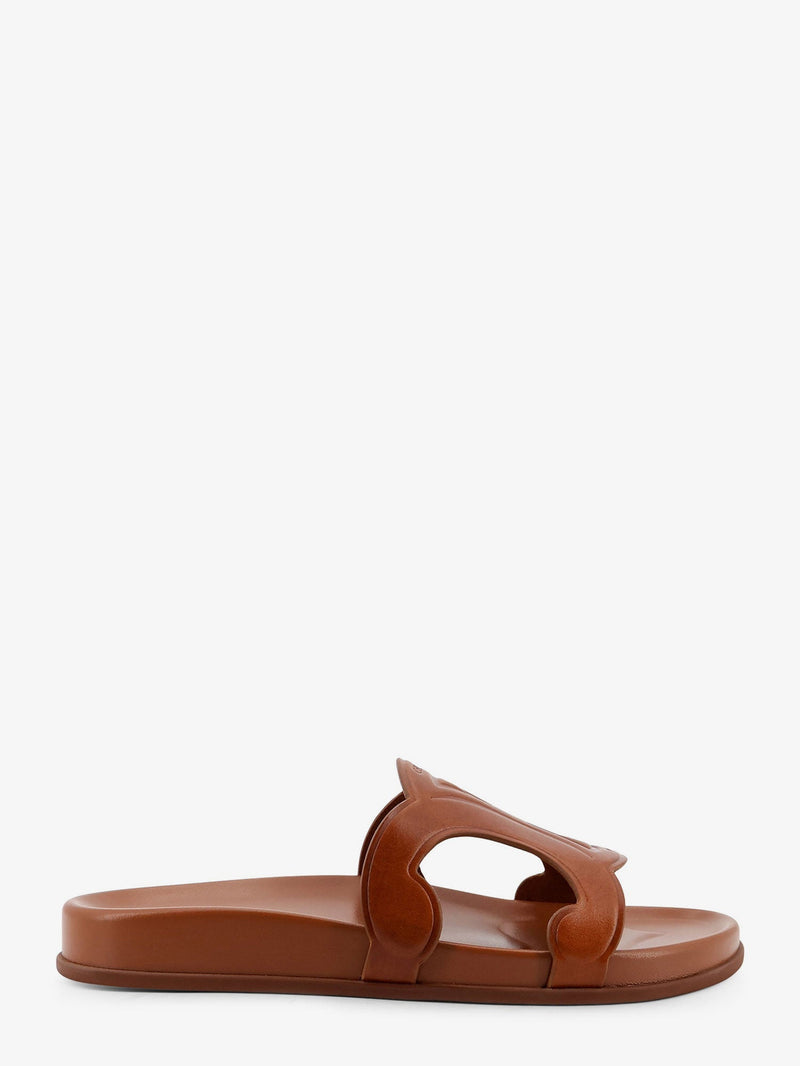 Celine Celine Triomphe Leather Sandals - World Class Fashion