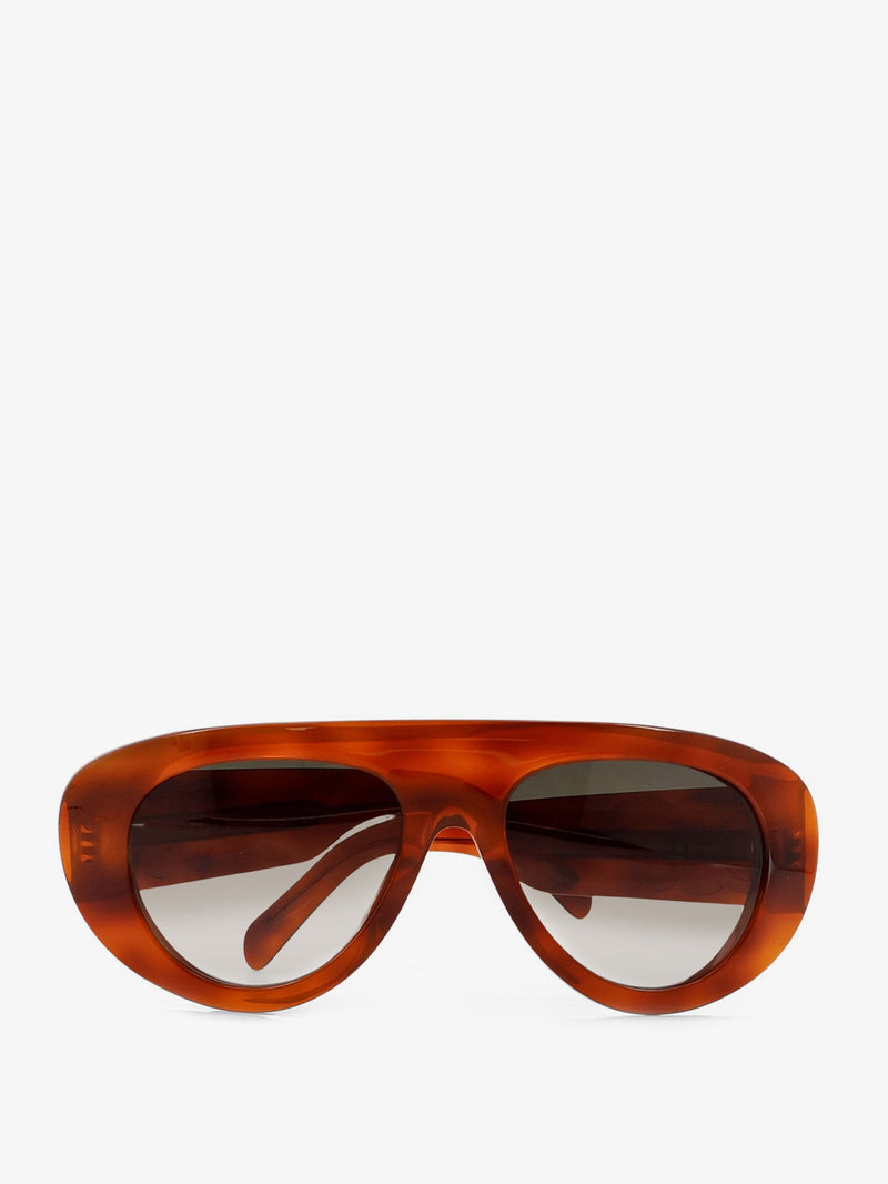 Celine Celine Acetate Sunglasses Brown Women - World Class Fashion