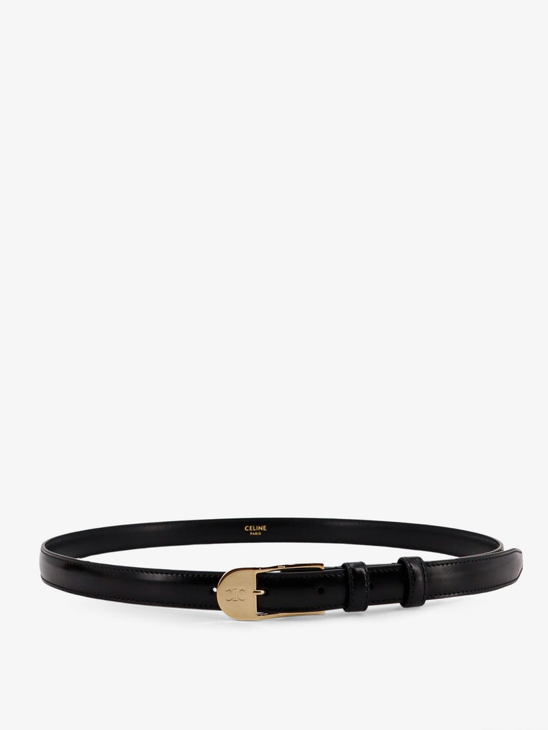 Celine Celine Bc-25 Leather Belt - World Class Fashion