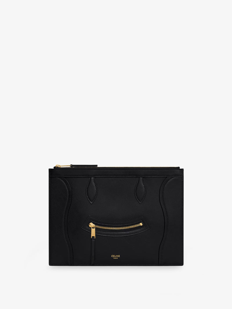 Celine Celine Leather Clutch Bag - World Class Fashion
