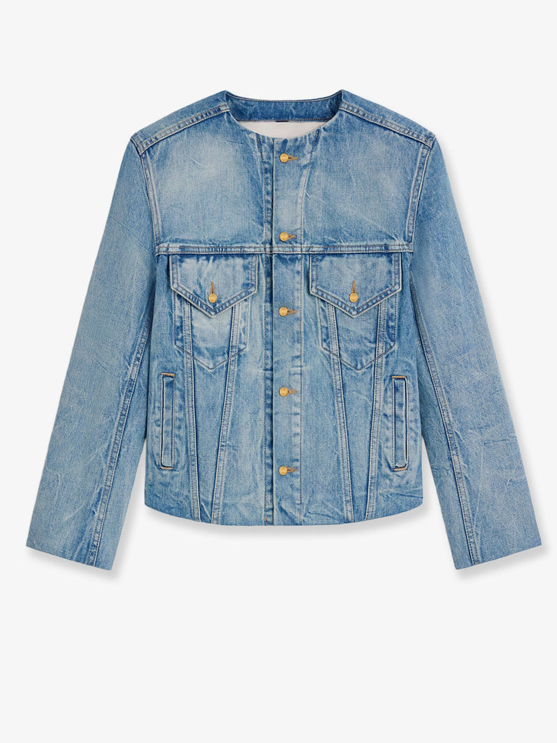 Celine Chaqueta Vaquera Celine Azul para Mujer - World Class Fashion