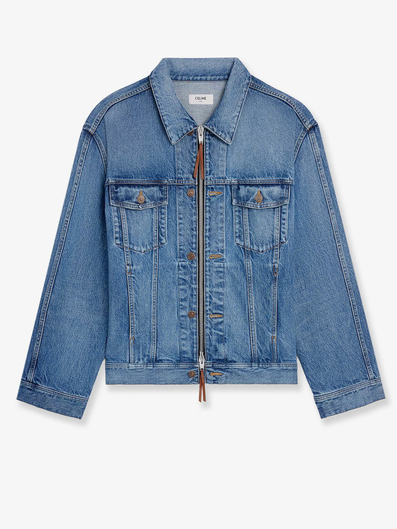 Celine Celine Denim Jacket Blue Men - World Class Fashion