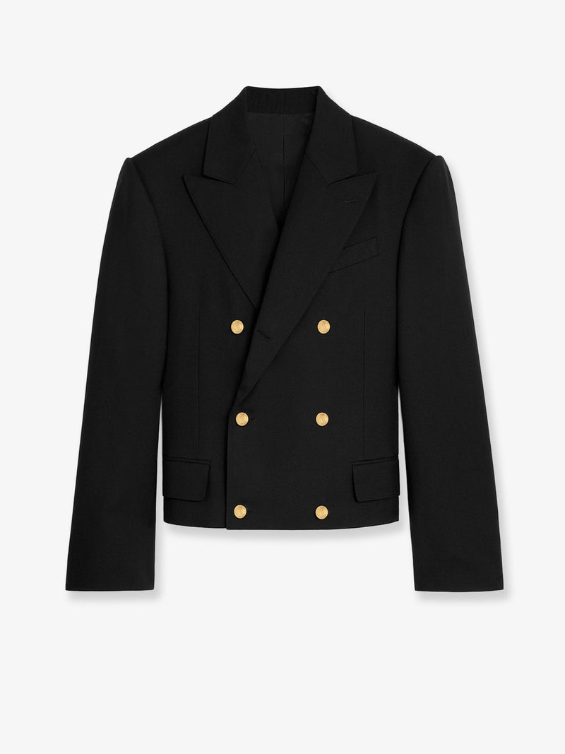 Celine Celine Blazer de Lana Virgen Negro para Mujer - World Class Fashion