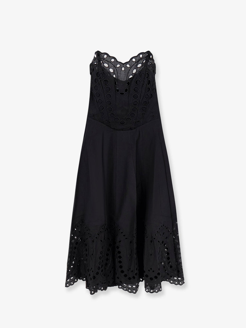 Charo Ruiz Ibiza Charo Ruiz Ibiza Marlin Long Dress Black - World Class Fashion