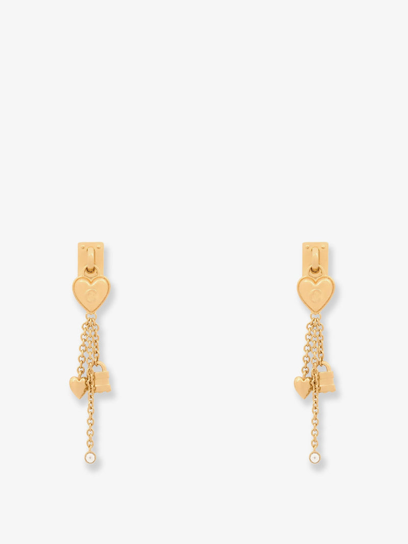 Chloe Chloe Mini Paddington Brass Earrings Gold - World Class Fashion