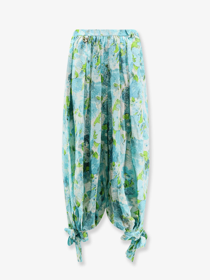Chloe Chloe Harem Silk Trousers Multicolor - World Class Fashion