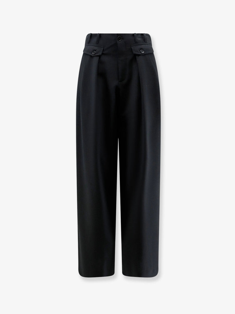 Closed Closed Wenda Wool Blend Trousers Black - World Class Fashion