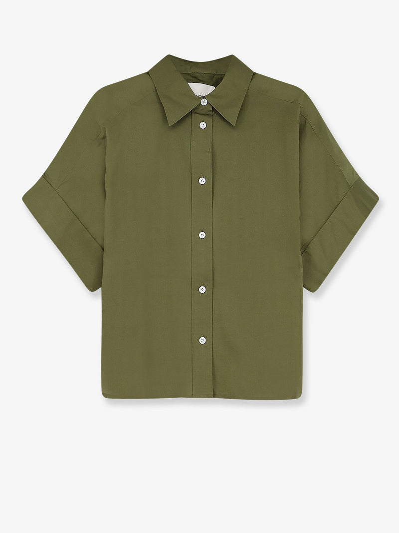 Closed Closed Cotton Shirt Green Women - World Class Fashion